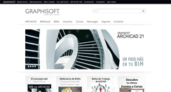 Desktop Screenshot of graphisoft.es