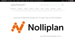 Desktop Screenshot of graphisoft.se