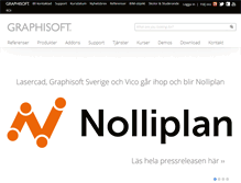 Tablet Screenshot of graphisoft.se